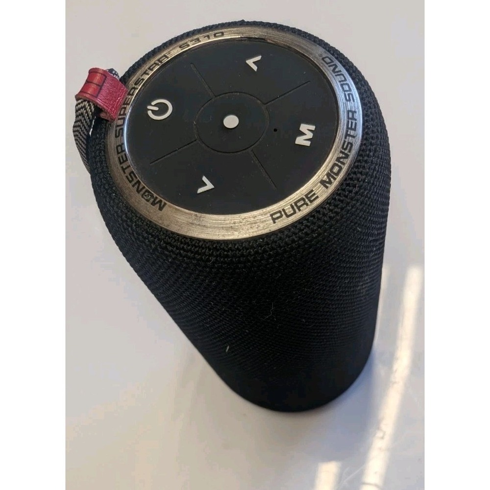 Monster S310 Superstar Wireless Water Resistant Bluetooth Portable Speaker SD
